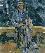 Paul Cezanne Portrait of a Peasant painting
